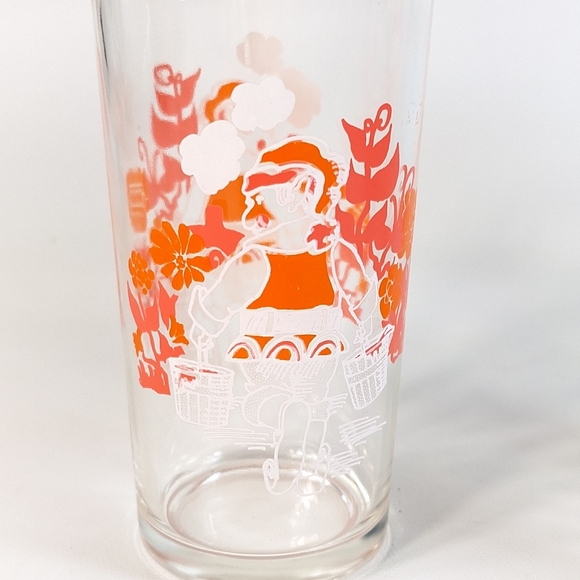 Gnome Elf Drinking Glass Tumbler Cup Kitsch Collectible Home Kitchen Serving - Picture 6 of 8